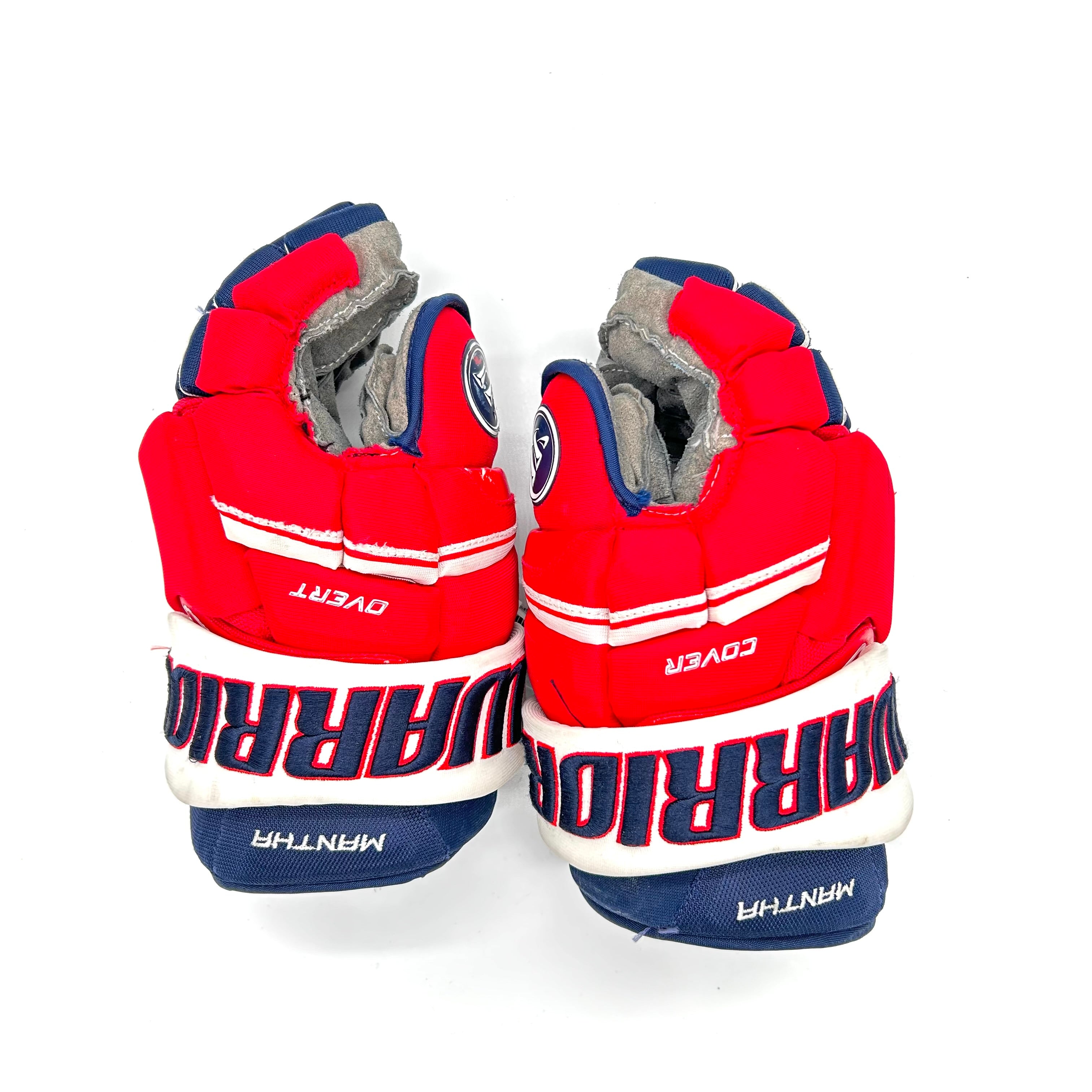 Gants d'occasion - Pro Stock Warrior Covert - Washington Capitals - Anthony Mantha (bleu marine/rouge/blanc) n° 2